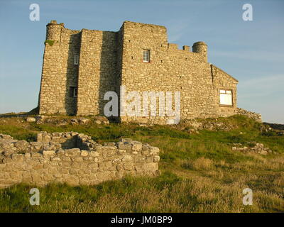 Lundy Island famous for wildlife and stunning scenery in the Bristol channel. Lundy is the old Norse for Puffin. Now run by the Landmark Trust. Stock Photo