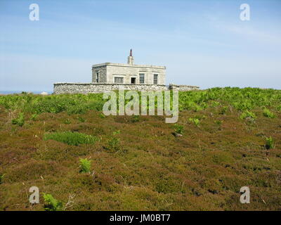 Lundy Island famous for wildlife and stunning scenery in the Bristol channel. Lundy is the old Norse for Puffin. Now run by the Landmark Trust. Stock Photo