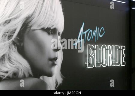 Los Angeles, CA, USA. 24th July, 2017. Atmosphere at arrivals for ATOMIC BLONDE Premiere, Ace Hotel Los Angeles, Los Angeles, CA July 24, 2017. Credit: Priscilla Grant/Everett Collection/Alamy Live News Stock Photo