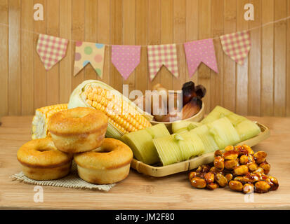 Brazilian traditional food for Festa Junina. Stock Photo