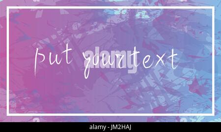 Grunge Texture Background Colorful Banner With Copy Space Stock Vector