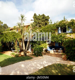 Mediterranean style house Stock Photo