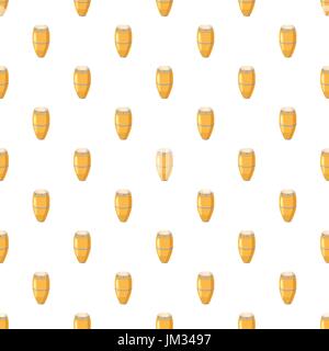 Ethnic drum pattern Stock Vector