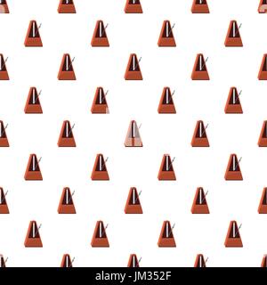 Classic metronome pattern Stock Vector