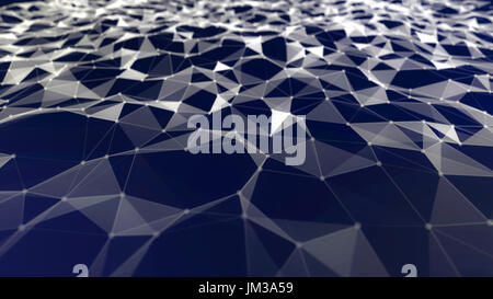 low poly background Stock Photo
