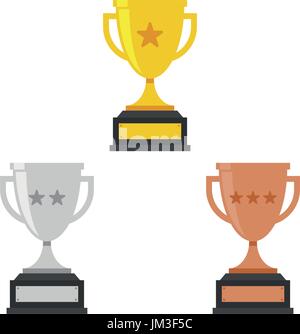 Game rank icons, bronze, silver and gold level badges evolution ...