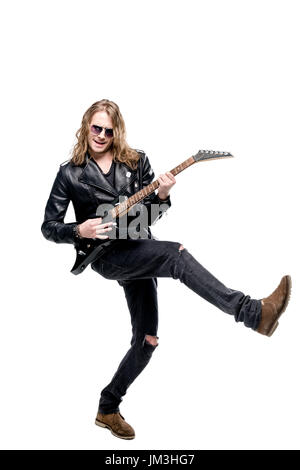 Handsome Musician Posing Guitar Stock Photo 159887870 | Shutterstock