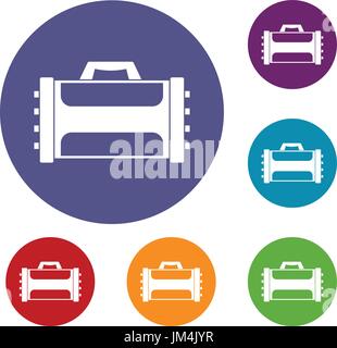 Inverter welding machine icons set vector color Stock Vector Image ...