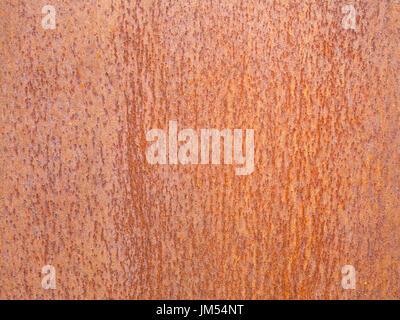 background from rusty metal plate outdoors Stock Photo