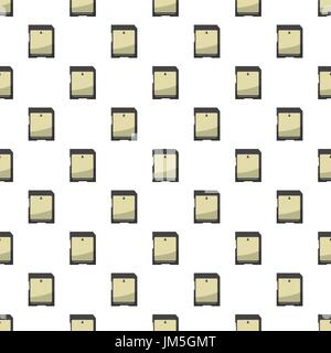 Memory card  pattern Stock Vector