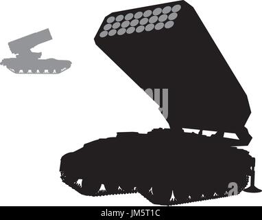 Vector warfare Stock Vector