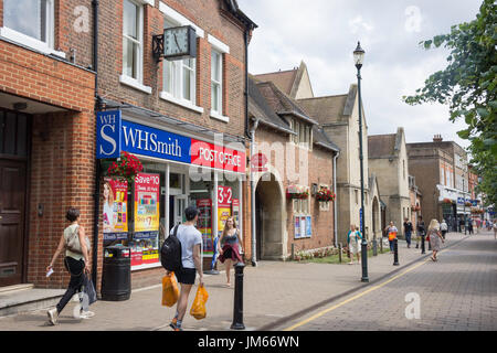 High Street, Harpenden, Hertfordshire, England, United Kingdom Stock Photo