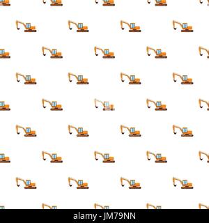 Orange digger pattern Stock Vector