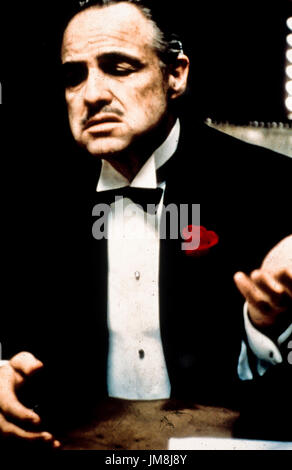marlon brando, the godfather, 1972 Stock Photo