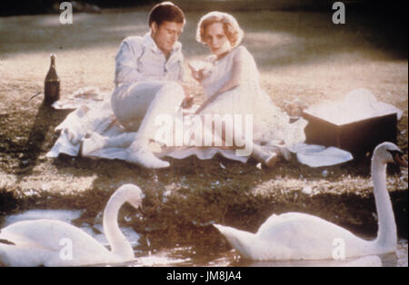 robert redford, mia farrow, the great gatsby, 1974 Stock Photo