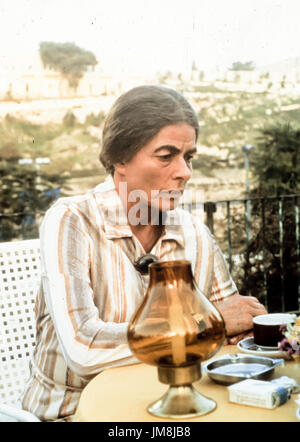 ingrid bergman, a woman called golda, 1982 Stock Photo