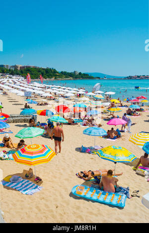 South Beach, Nesebar, Black Sea coast, Bulgaria Stock Photo