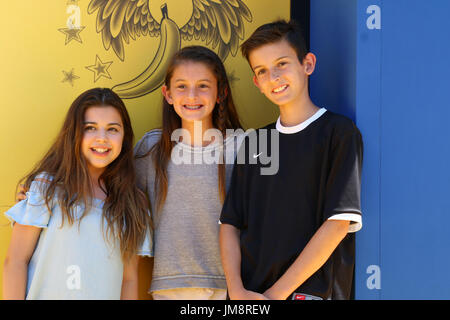 'Despicable Me 3' Premiere - Arrivals  Featuring: Sophia Grace Brownlee, Cousins Where: Los Angeles, California, United States When: 24 Jun 2017 Credit: Nicky Nelson/WENN.com Stock Photo