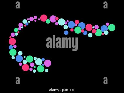 Question mark. the question mark of bubbles. 10eps Stock Vector