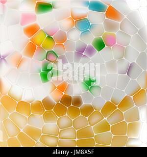 vector abstract circular pattern in 10eps. vector illustration Stock Vector