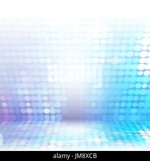 Blue technological background.  vector illustration. 10 eps Stock Vector