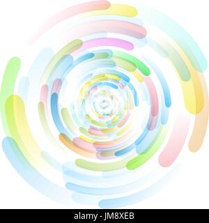 Colored circles. vector illustration. 10 eps. the background for the presentation Stock Vector