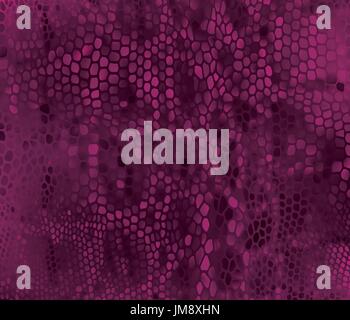 Seamless vector structured snake skin in red colors Stock Vector