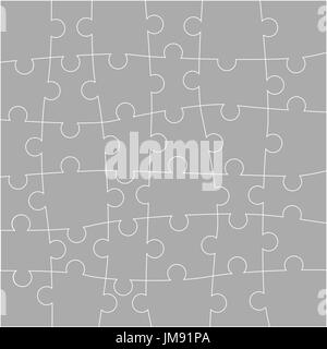 Puzzle - Background, Vector Illustration, Graphic Design Editable For Your Design Stock Vector