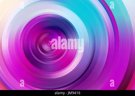 Abstract rainbow spiral, colorful background. colored circles surround Stock Vector