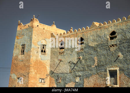 Traditional Omani house, Mirbat, Salalah Stock Photo