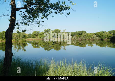 scenes of Kansas nature Stock Photo