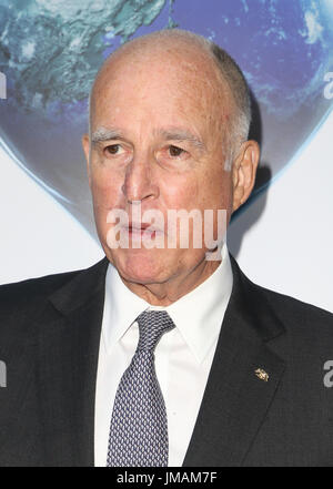 July 25, 2017 - Hollywood, U.S. - 25 July 2017 - Hollywood, California - Jerry Brown. ''An Inconvenient Sequel: Truth To Power'' Los Angeles Premiere held at ArcLight Hollywood. Photo Credit: F. Sadou/AdMedia (Credit Image: © F. Sadou/AdMedia via ZUMA Wire) Stock Photo