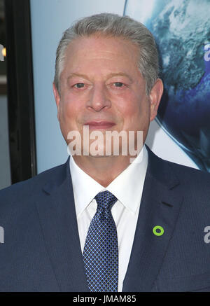 July 25, 2017 - Hollywood, U.S. - 25 July 2017 - Hollywood, California - Al Gore. ''An Inconvenient Sequel: Truth To Power'' Los Angeles Premiere held at ArcLight Hollywood. Photo Credit: F. Sadou/AdMedia (Credit Image: © F. Sadou/AdMedia via ZUMA Wire) Stock Photo