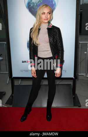 July 25, 2017 - Hollywood, U.S. - 25 July 2017 - Hollywood, California - Peyton List. ''An Inconvenient Sequel: Truth To Power'' Los Angeles Premiere held at ArcLight Hollywood. Photo Credit: F. Sadou/AdMedia (Credit Image: © F. Sadou/AdMedia via ZUMA Wire) Stock Photo