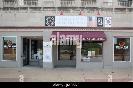 korean war national museum springfield illinois Stock Photo