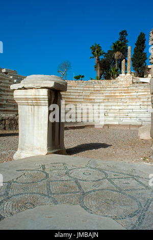 Aegypten, Alexandria, römische Ausgrabung Kom el Dik, Theater Stock Photo