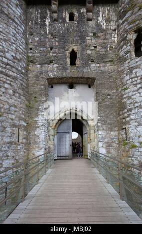 Kidwelly Castle entrance