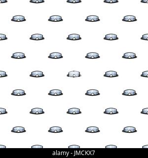 Military goggles pattern Stock Vector