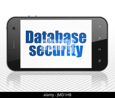 Software concept: Smartphone with Database Security on display Stock Photo