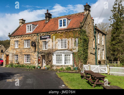 The Horse Shoe Inn  at Egton Bridge Stock Photo