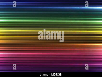 rainbow abstract horizontal line background, digital bar template, technology stream layout, vector illustration Stock Vector