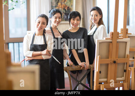 Portrait of Asian female teacher in classroom Stock Photo - Alamy