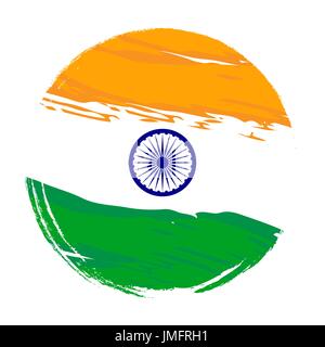 Indian Independence Day concept background Stock Vector