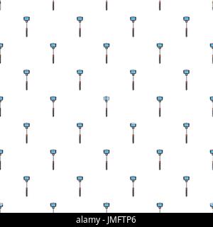 Selfie monopod stick pattern Stock Vector
