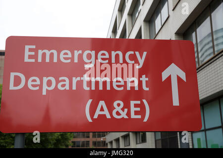 St Thomas' Hospital in London Stock Photo