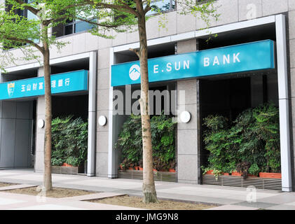 E. Sun Bank Taipei Taiwan Stock Photo