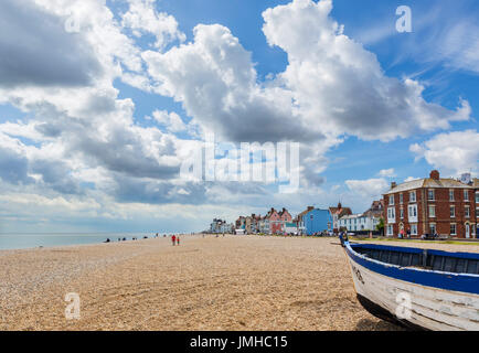 Beach at Aldeburgh, Suffolk, England, UK Stock Photo