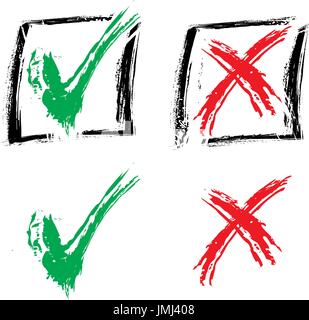 Check marks Stock Vector