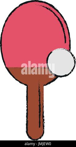 table tennis vector illustration Stock Vector