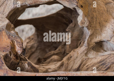 Eroded wood texture Stock Photo